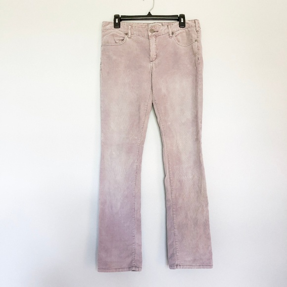Pilcro and the Letterpress Lilac Corduroy Pants - Picture 1 of 3